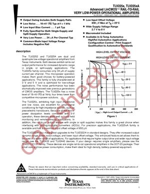 TLV2252IP datasheet  